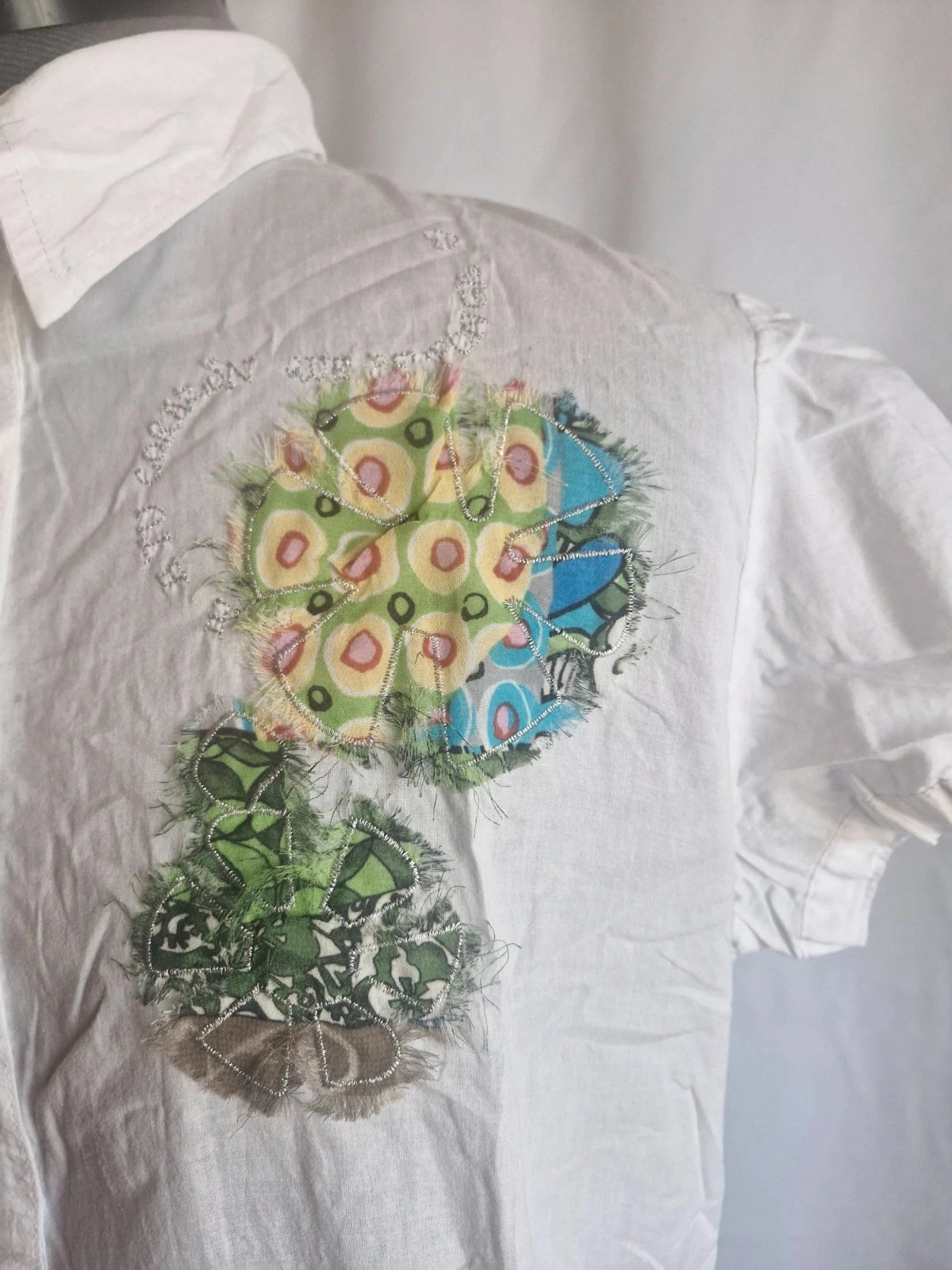 Desigual - Women's short-sleeve shirt - Size XL – photo 5
